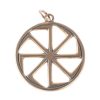 NNM Anhu00E4Nger Spinnrad Spinning Wheel - Bronze Schmuck & Bijouterie