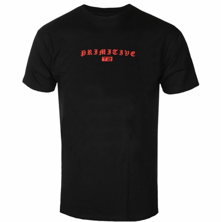 PRIMITIVE Herren-T-Shirt Diamond X Terminator - Primitive Maschine - Schwarz Film T-Shirts