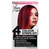 STAR GAZER Haarfarbe Star Gazer - Yummy Colour 4 Color Strips Kit - Rosa Kosmetik