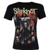 ROCK OFF Damen T-Shirt Slipknot - Come Play Dying Back - Rock Off Metal T-Shirts