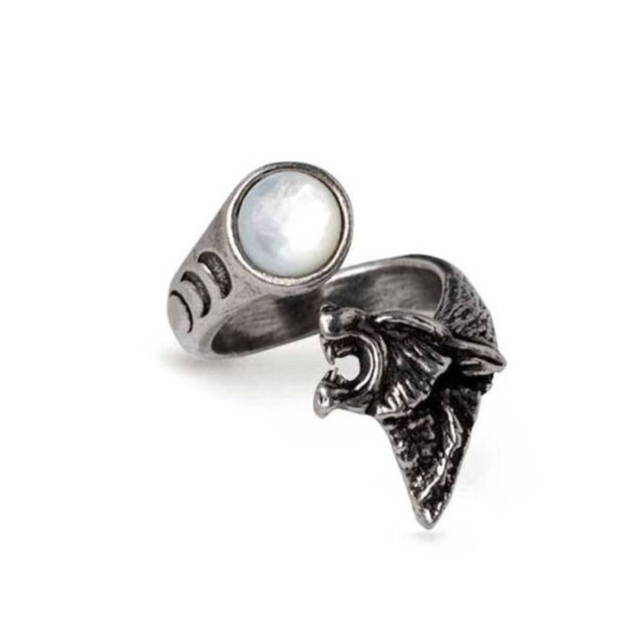 ALCHEMY GOTHIC Ring Alchemy Gothic - Howl At The Moon Schmuck & Bijouterie