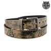 LEATHER & STEEL FASHION Gu00Fcrtel Leviathan Braun Accessoires