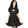 KILLSTAR Damen Kleid Killstar - Fozia - Schwarz Kleider & Rocke