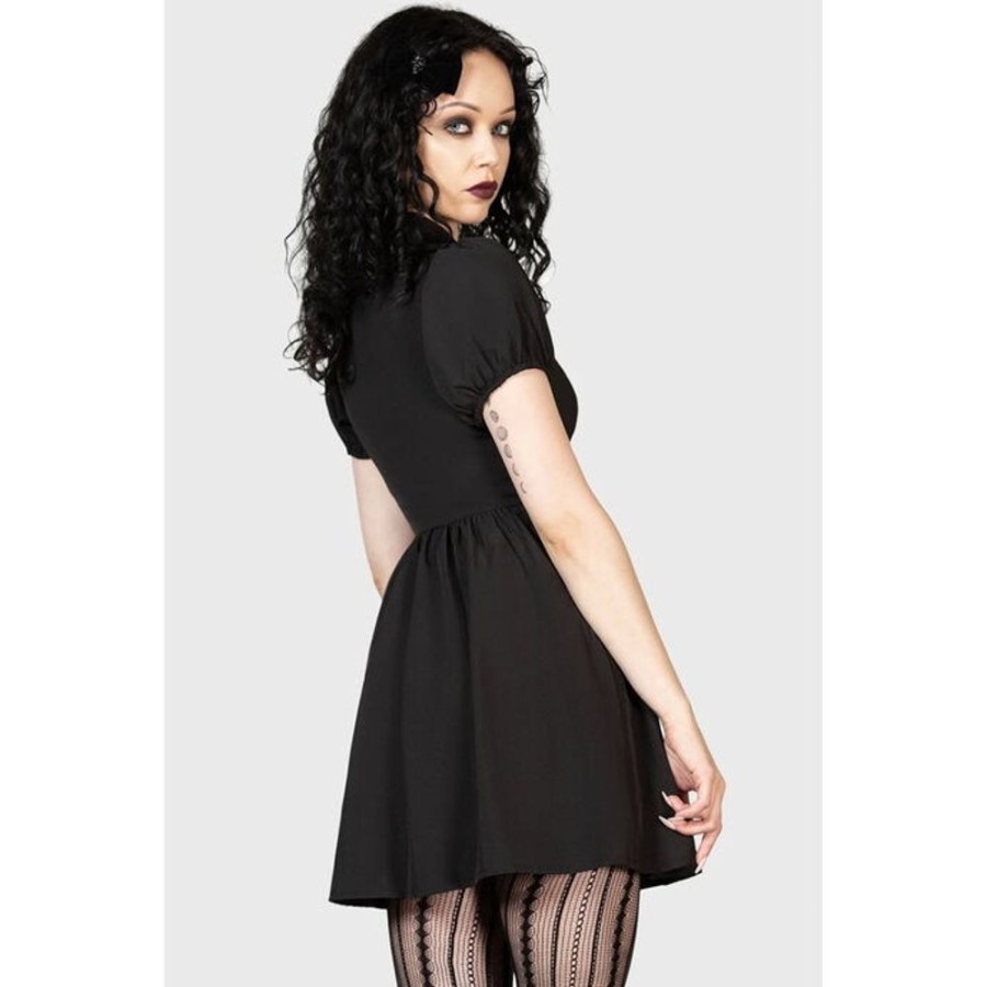 KILLSTAR Damen Kleid Killstar - Fozia - Schwarz Kleider & Rocke