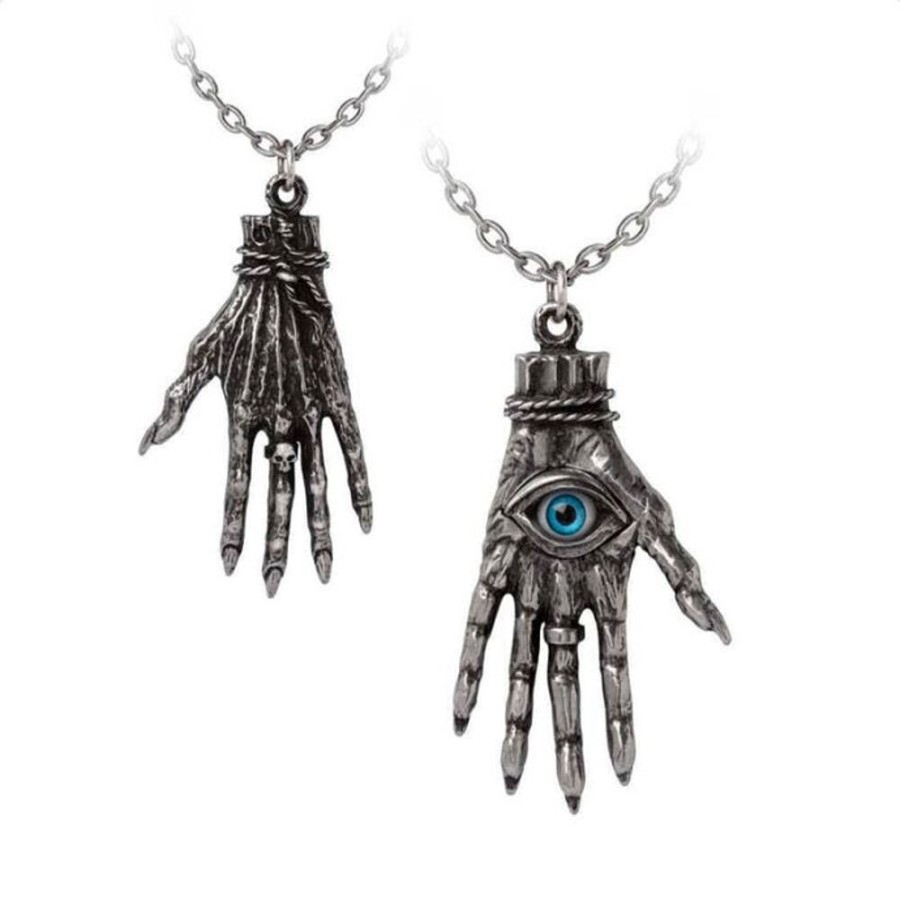 ALCHEMY GOTHIC Anhu00E4Ger Mit Kette Alchemy Gothic - Hand Of Glory Schmuck & Bijouterie