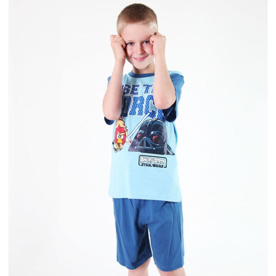 TV MANIA Pyjamas Fu00Fcr Jungen Tv Mania - Angry Birds / Star Wars - Tu00Fcrkis Bademantel & Pyjamas