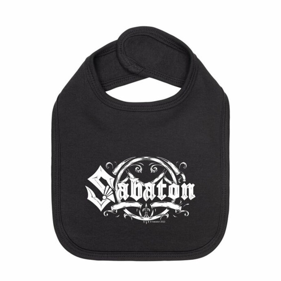 METAL-KIDS Metal-Kids - Baby Lu00E4Tzchen - Sabaton - (Crest) - Schwarz/Weiu00Df Kleinigkeiten