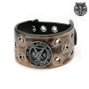 LEATHER & STEEL FASHION Armband Lucifer Braun Accessoires