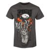 INDIEMERCH Herren T-Shirt Clutch - "Hess 454" - Charcoal - Indiemerch Metal T-Shirts