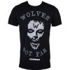 INDIEGO Herren T-Shirt The Walking Dead - Wolves Not Far - Grey - Indiego Film T-Shirts