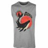 ROCK OFF Rock Off - Herren Tanktop - Gojira - Whale - Grau Tank-Tops