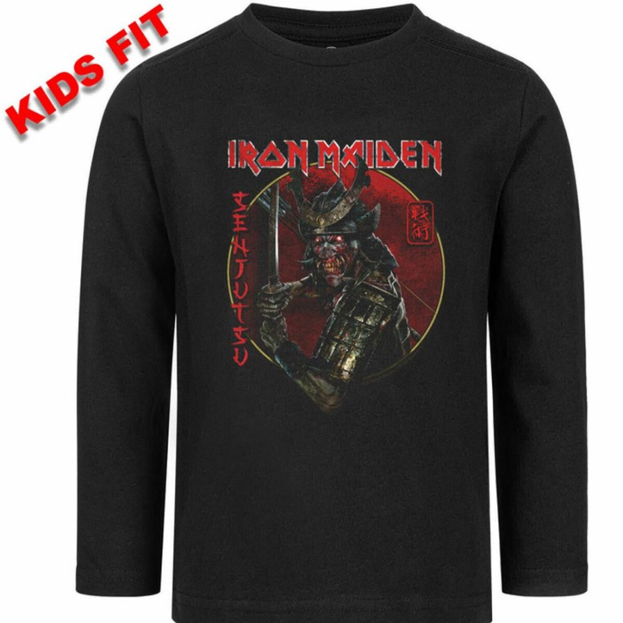 METAL-KIDS Kinder T-Shirt Longsleeve -Iron Maiden - Senjutsu - Metal-Kids T-Shirts