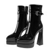 KILLSTAR Damen Schuhe Killstar - Sharpness - Schwarz High Heels