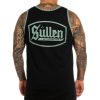 SULLEN Sullen Clothing U2013 Mu00E4Nner Tank Top- Lincoln - Schwarz Tank-Tops