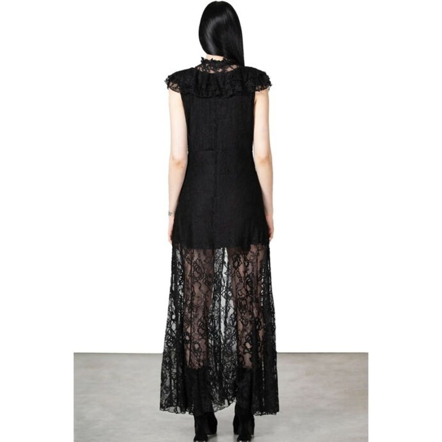 KILLSTAR Damen Kleid Killstar - Vampire S Ball - Schwarz Kleider & Rocke