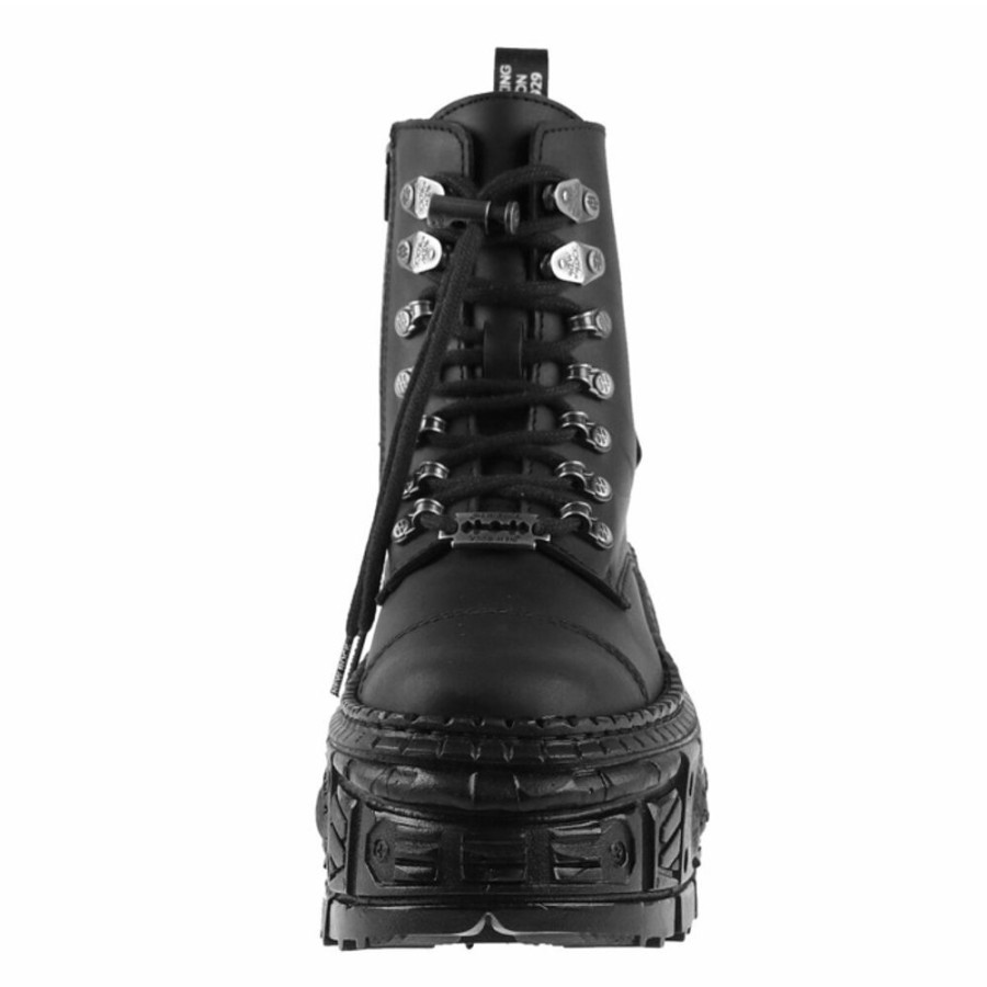 NEW ROCK New Rock -Itali Negro, Itali Negro, Tank Stiefel Lederschuhe