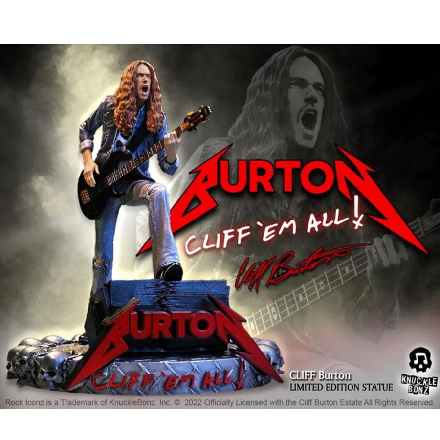 KNUCKLEBONZ Figur Cliff Burton - Rock Iconz - Cliffem All Figuren