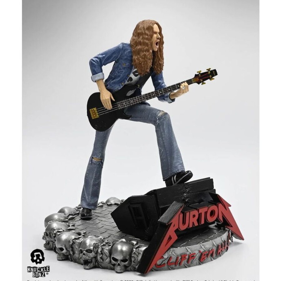 KNUCKLEBONZ Figur Cliff Burton - Rock Iconz - Cliffem All Figuren