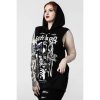 KILLSTAR Weste (Tank Top) Uni Killstar - Local Coven Cut-Up - Schwarz Jacken & Mantel