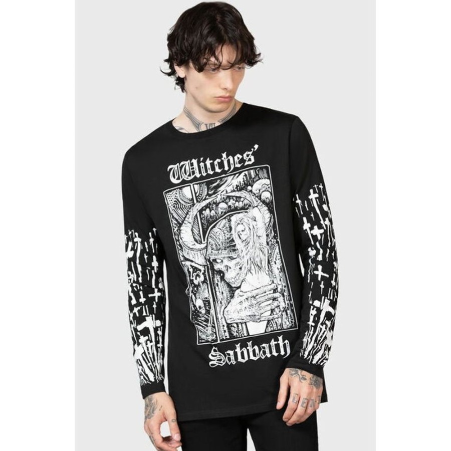 KILLSTAR Uni Longsleeve Killstar - Witchessabbath - Schwarz Sonstige T-Shirts