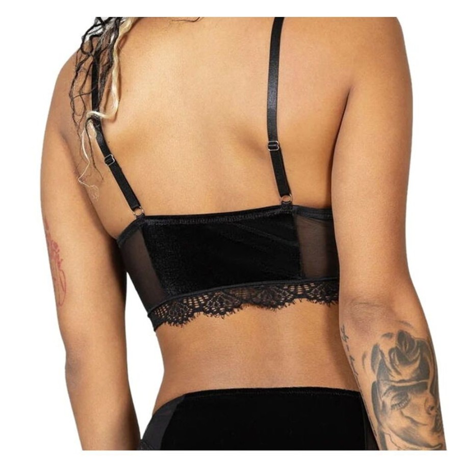 KILLSTAR Damen Bh Killstar - Freyja - Schwarz Unterwasche & Bademode