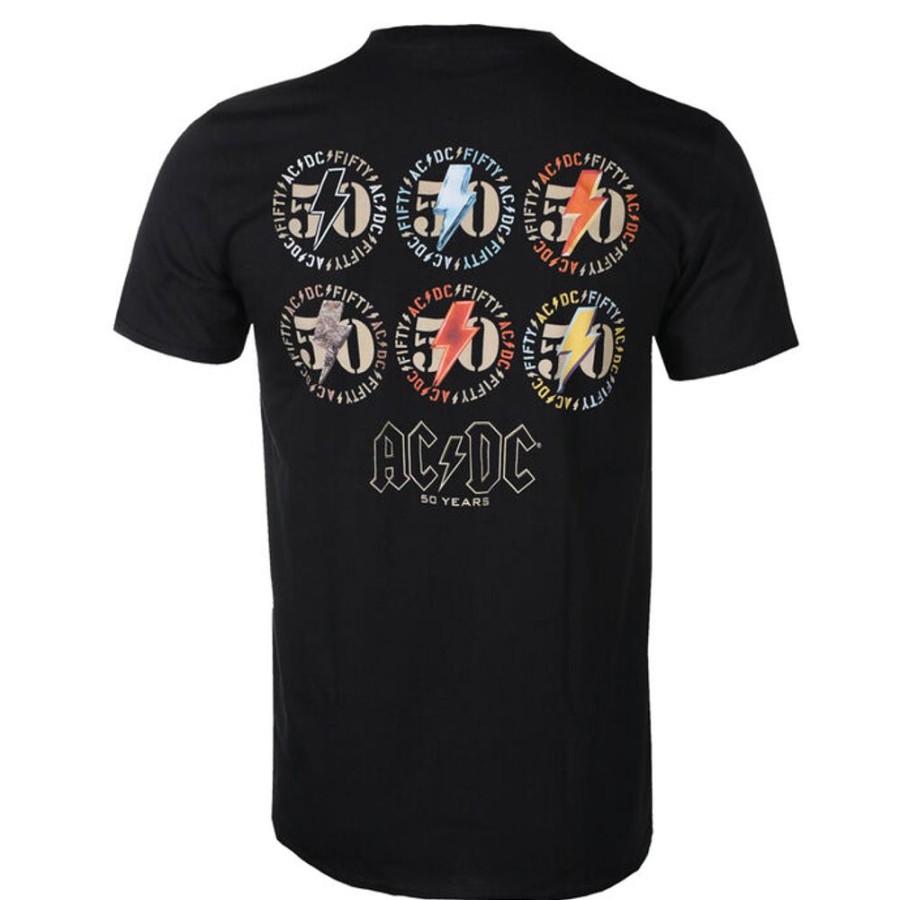 ROCK OFF Herren T-Shirt Ac/Dc - Emblems - Rock Off Metal T-Shirts