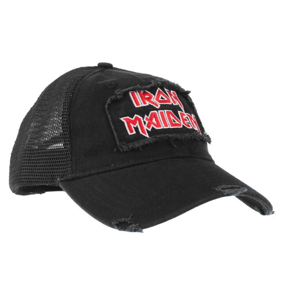 ROCK OFF Cap Kappe Iron Maiden - Scuffed Logo - Rock Off Accessoires