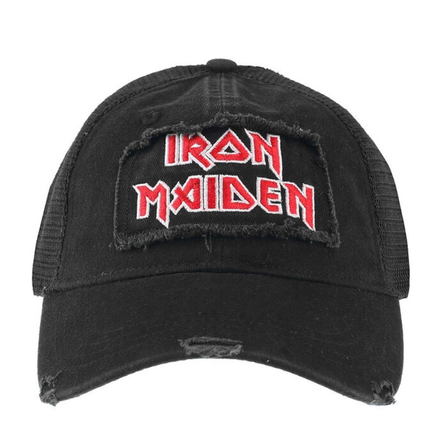 ROCK OFF Cap Kappe Iron Maiden - Scuffed Logo - Rock Off Accessoires