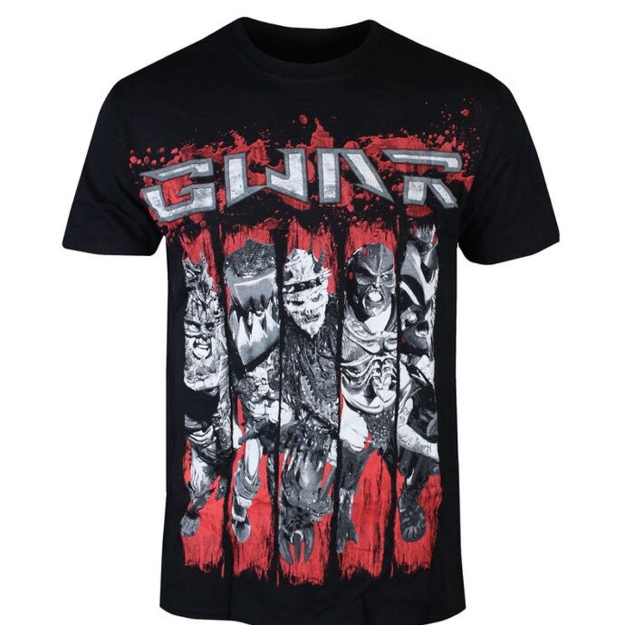 INDIEMERCH Herren T-Shirt Gwar - "Band Of Blood" - Schwarz - Indiemerch Metal T-Shirts