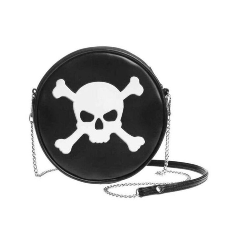 ALCHEMY GOTHIC Handtasche Alchemy Gothic - Skull & Crossbones Handtaschen, Rucksacke, Geldborsen