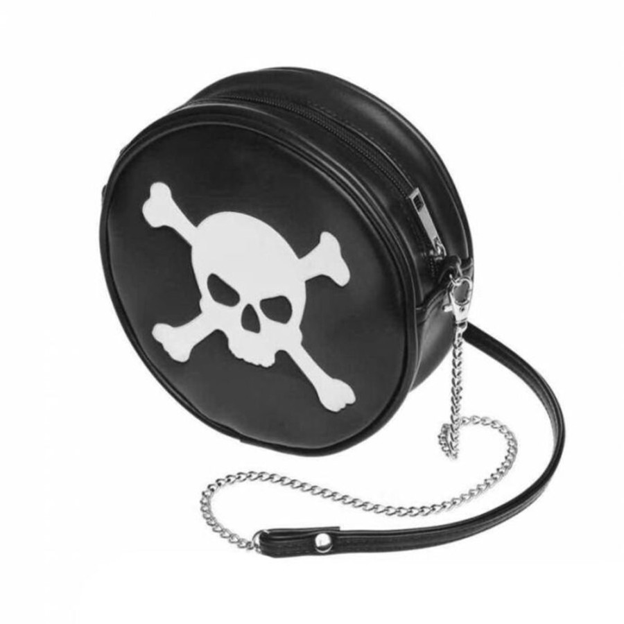 ALCHEMY GOTHIC Handtasche Alchemy Gothic - Skull & Crossbones Handtaschen, Rucksacke, Geldborsen