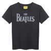 AMPLIFIED Kinder T-Shirt The Beatles - Logo - Charcoal - Amplified Metal T-Shirts