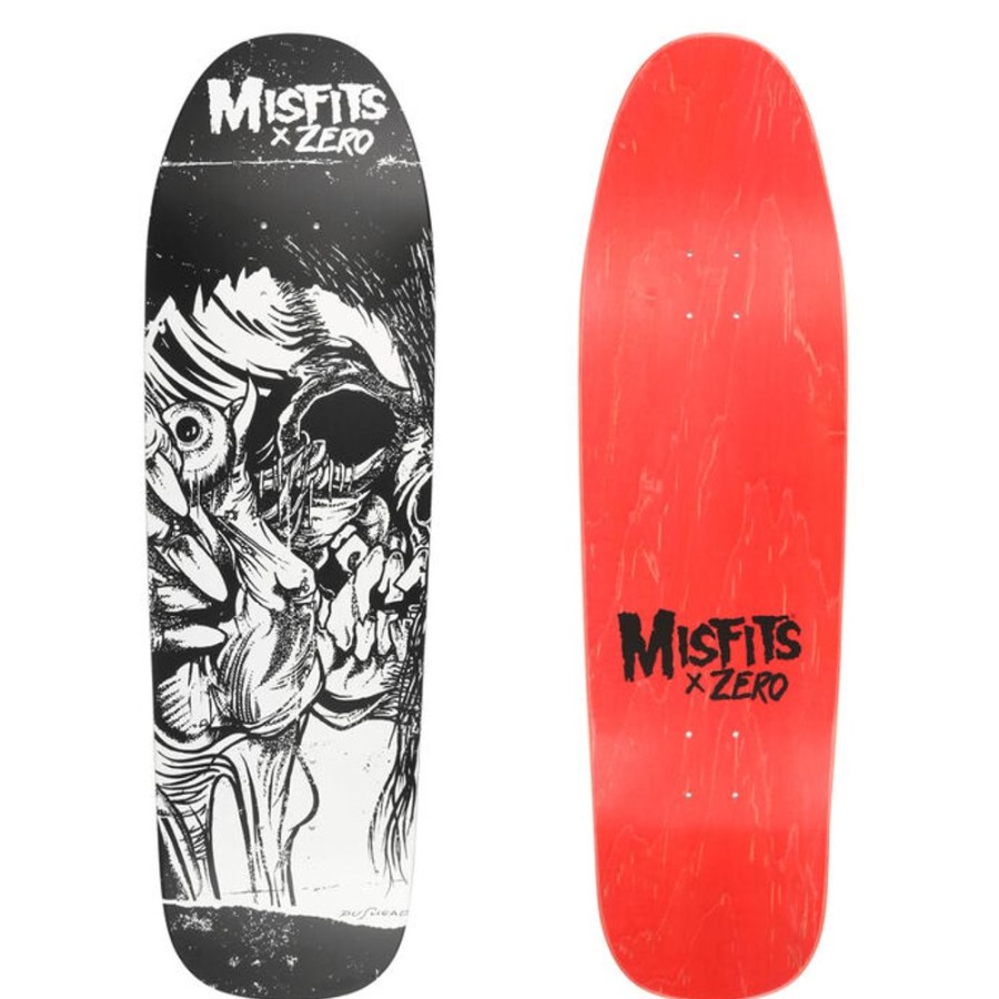 ZERO Skateboard Misfits - Evil Eye Cruiser - Rot - Zero Kleinigkeiten