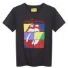 AMPLIFIED Kinder T-Shirt The Rolling Stones - Square Tongue - Charcoal - Amplified Metal T-Shirts