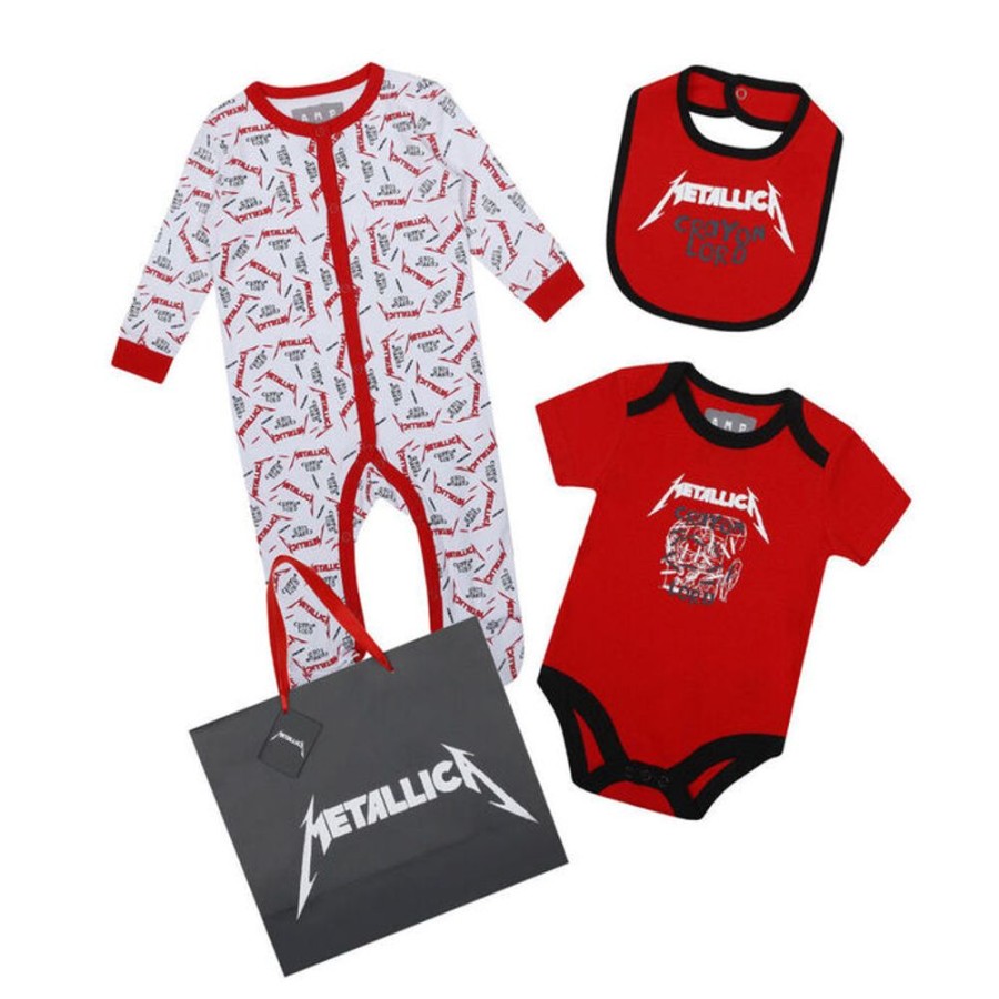 AMPLIFIED Kinder Geschenkset Metallica - Amplified Baby Bodies