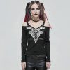 DEVIL FASHION Damen T-Shirt (Top) Devil Fashion Gothic & Punk T-Shirts