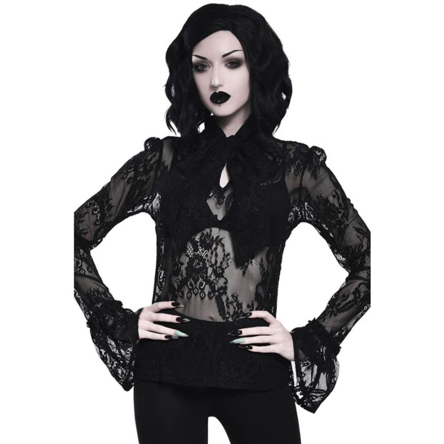 KILLSTAR Damen Bluse - Nyia - Killstar Blusen