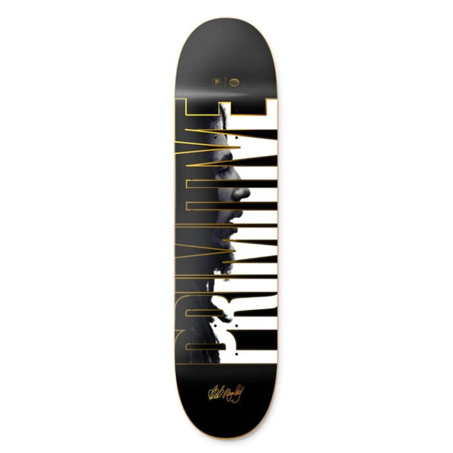 PRIMITIVE Primitive X Bob Marley - Skateboard - Tribute Deck - Schwarz-Weiu00Df Kleinigkeiten