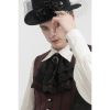 DEVIL FASHION Plastron Krawatte Devil Fashion - Gothic Accessoires