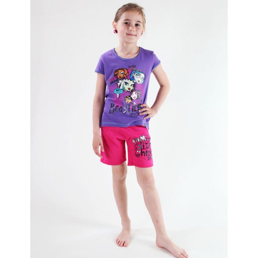 TV MANIA Shorts Fu00Fcr Mu00E4Dchen Tv Mania - Monster High - Pink Hosen & Shorts