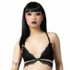 KILLSTAR Killstar - Damen Bh - Phantom Lace - Schwarz Unterwasche & Bademode