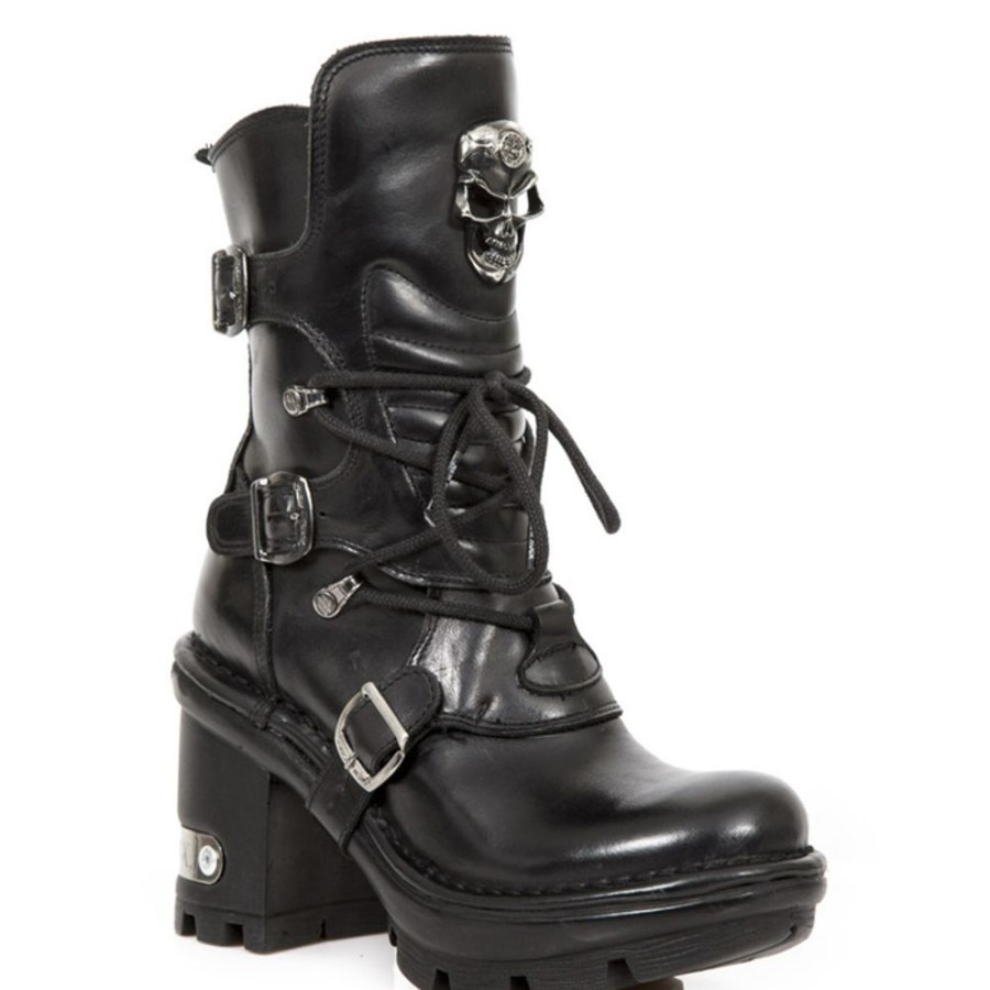 NEW ROCK Stiefel New Rock - Nomada Negro - Neotyre Negro- High Heels