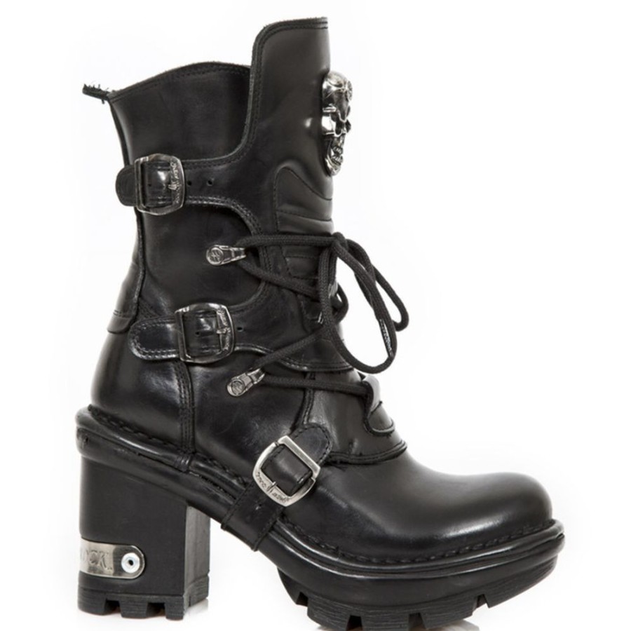 NEW ROCK Stiefel New Rock - Nomada Negro - Neotyre Negro- High Heels