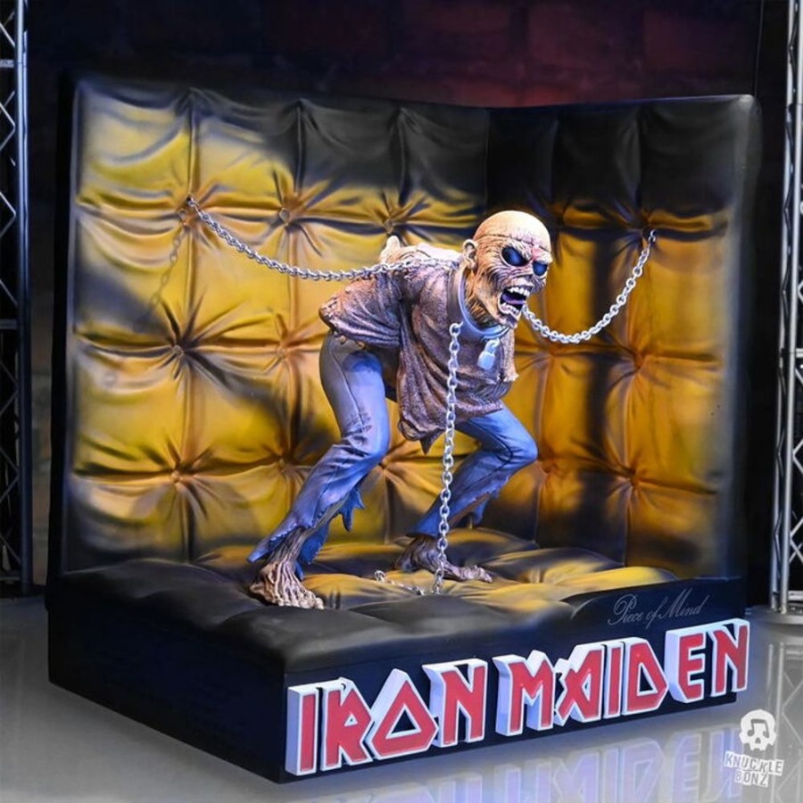 KNUCKLEBONZ Dekoration (3D-Vinyl) Iron Maiden - Piece Of Mind Figuren