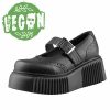 ALTERCORE Damenschuhe Altercore - Anabelle - Veganes Schwarz Keilschuhe