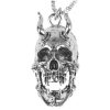 FALON Anhu00E4Nger Mit Kette Wampire Devil Skull Schmuck & Bijouterie