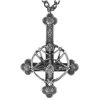 FALON Anhu00E4Nger Mit Kette Baphomet Satanic Cross Schmuck & Bijouterie