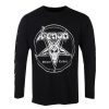 PLASTIC HEAD Herren Longsleeve Venom - Welcome To Hell - (Weiss) - Plastic Head Metal T-Shirts