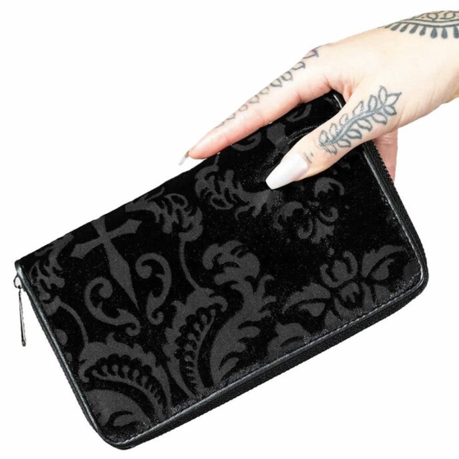 KILLSTAR Killstar - Portemonnaie - Lyrite Large - Schwarz Handtaschen, Rucksacke, Geldborsen