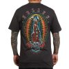 SULLEN Herren T-Shirt Sullen - Premium - Patron Saint - Schwarze Farbe Street T-Shirts